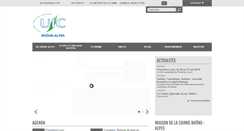 Desktop Screenshot of chimie-rhonealpes.org